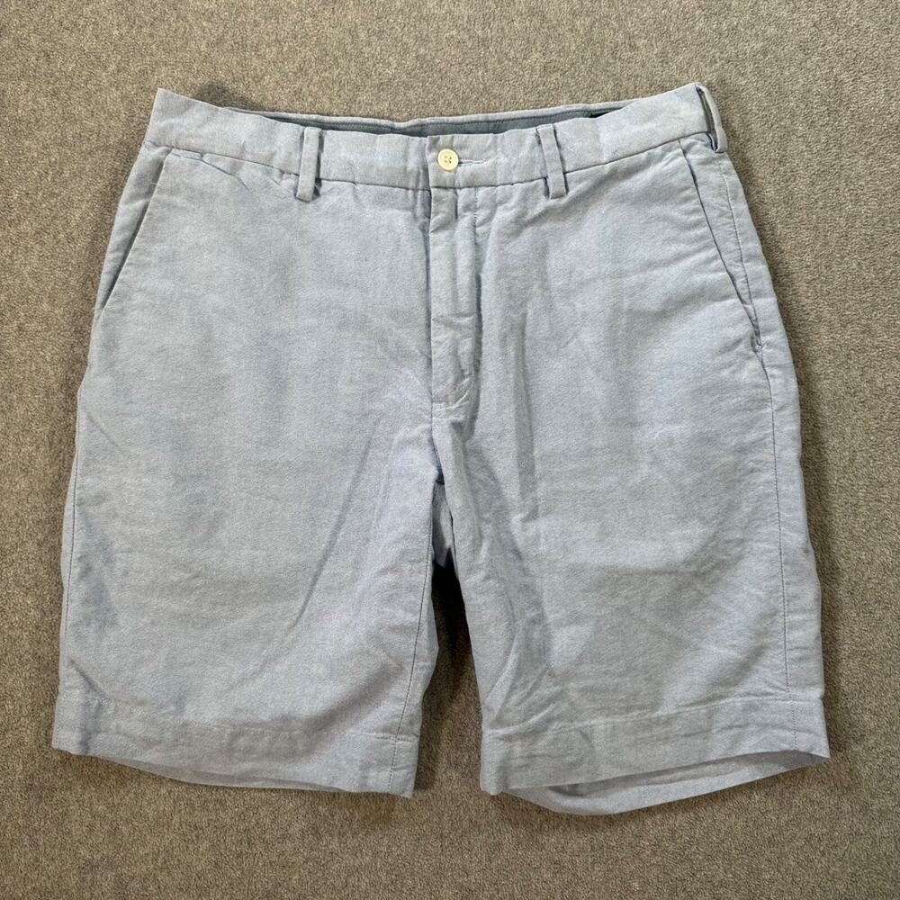 Polo by Ralph Lauren Light Gray Flat-Front Men's Shorts